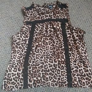 Leapord blouse